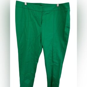 Elegant Green Chicos Black Label Women's Pants size Chicos 2. Large/12
